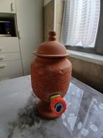 keramische kruik, Ophalen