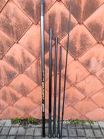 Canne au coup Carpover 500 9,0m, Comme neuf, Ensemble complet