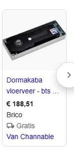 dorma vloerveren nieuw, Enlèvement ou Envoi, Neuf