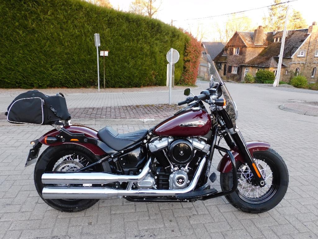 Harley Davidson Softail Slim 114 , 3000 km ,1 an  garantie, Motos, Permis Moto A, Entreprise, Occasion, Plus de 35 kW
