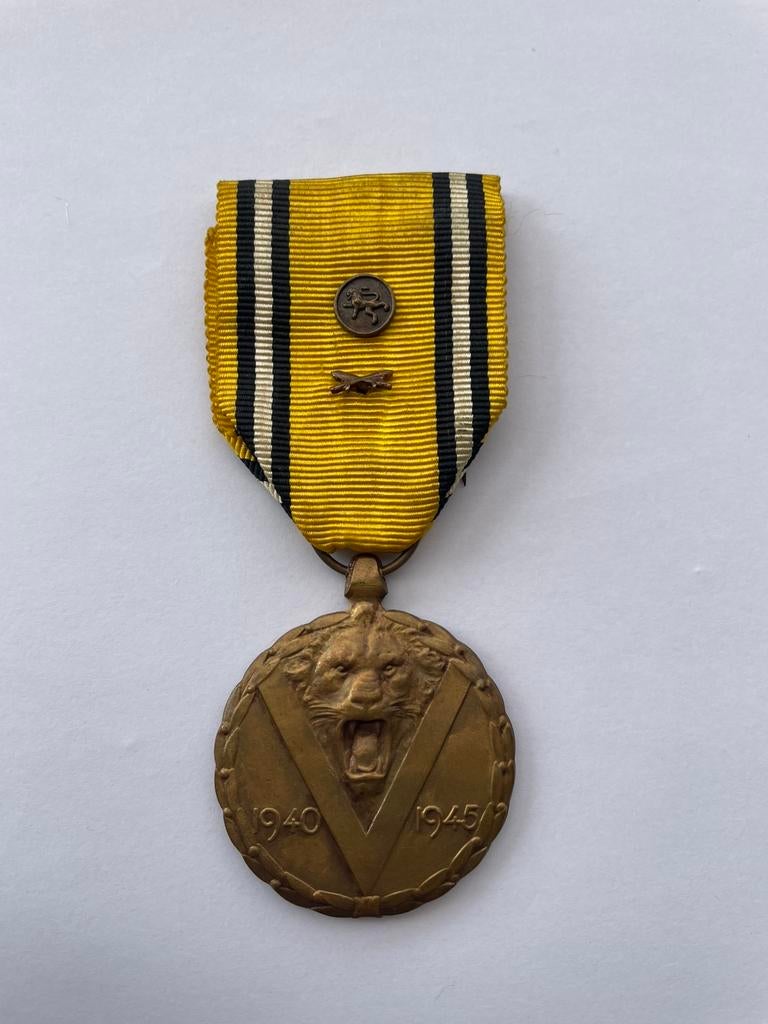 Medaille dagorde leeuw 40-45, Ophalen of Verzenden