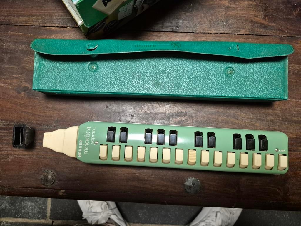 hohner melodica soprano uit de jaren 60, Muziek en Instrumenten, Blaasinstrumenten | Mondharmonica's, Ophalen of Verzenden