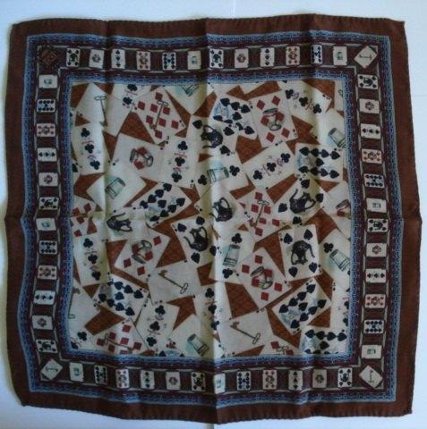 Dolce & Gabbana Pochette de costume cartes à jouer, Vêtements | Hommes, Cravates, Neuf, À motif, Brun, Envoi