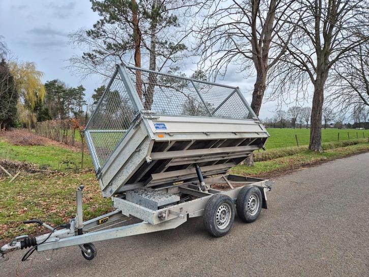 Benne basculante électrique à 3 voies Saris, Autos : Divers, Remorques, Enlèvement