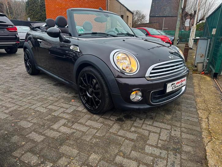 Mini cooper cabrio, Auto's, Mini, Bedrijf, Te koop, Cabrio, ABS, Adaptieve lichten, Airconditioning, Boordcomputer, Centrale vergrendeling
