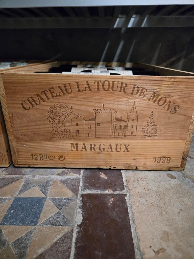 12x Ch La Tour de Mons 1998 (Margaux) (CBO), Enlèvement