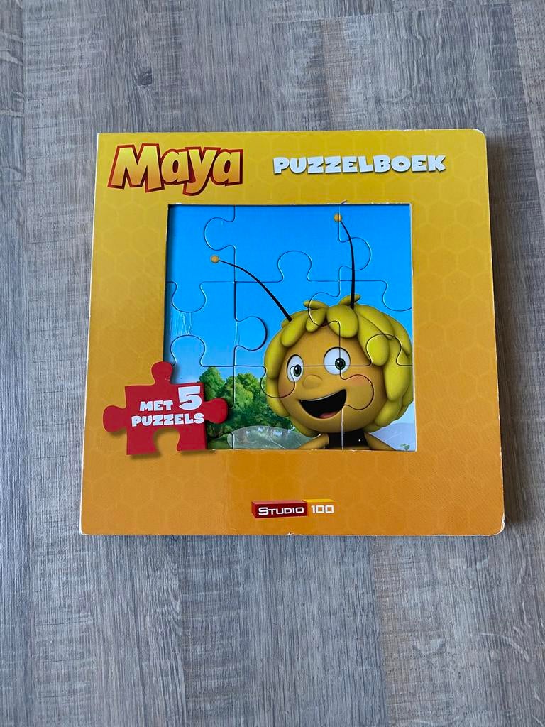 Puzzelboek Maja de bij, Ophalen of Verzenden, Zo goed als nieuw