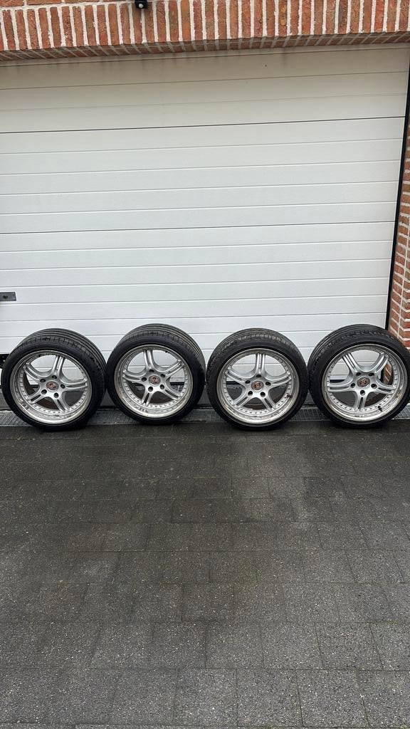 Porsche velgen 18 inch Steek 130, Auto-onderdelen, Banden en Velgen, Banden en Velgen, Zomerbanden, 18 inch, 265 mm, Overig, Gebruikt