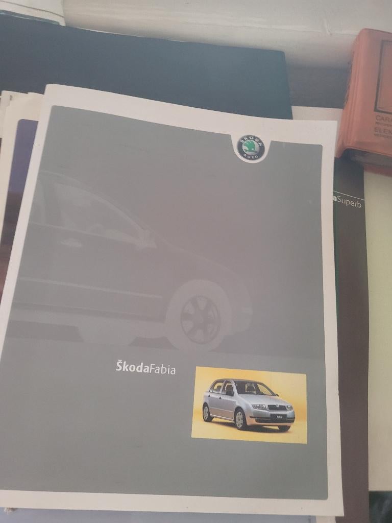 Catalogue Officiel Škoda Fabia - Ancienne Concession, Enlèvement, Neuf, Autres marques