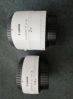Canon Teleconverter EF 1.4X III
, Canon EF 2x III, als nieuw, Audio, Tv en Foto, Foto | Lenzen en Objectieven, Ophalen of Verzenden