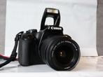 Canon 1000D DSLR + Kitlens + Accessoires, Audio, Tv en Foto, Fotocamera's Digitaal, Ophalen, Canon
