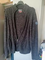 Herentrui met rits maat XXXL, Ophalen, Grijs
