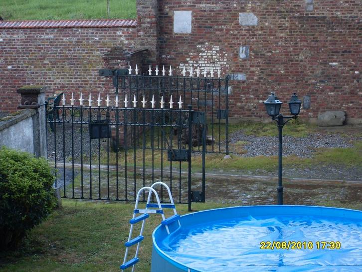 Piscine hors sol et accessoires, Jardin & Terrasse, Piscines, Utilisé, Piscines hors sol, Rond, Enlèvement