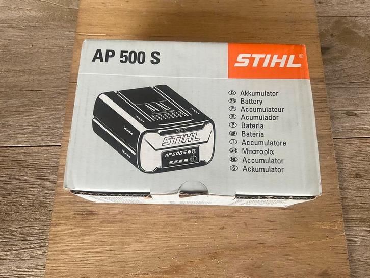 Nouvelle batterie Stihl AP 500 S, Bricolage & Construction, Outillage | Pièces de machine & Accessoires, Comme neuf, Enlèvement ou Envoi