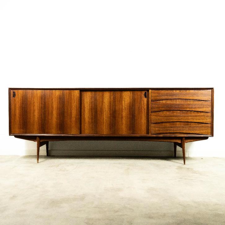Prachtig vintage dressoir (oswald Vermaercke - Paola), Huis en Inrichting, Kasten | Dressoirs, Gebruikt, 200 cm of meer, 50 tot 75 cm