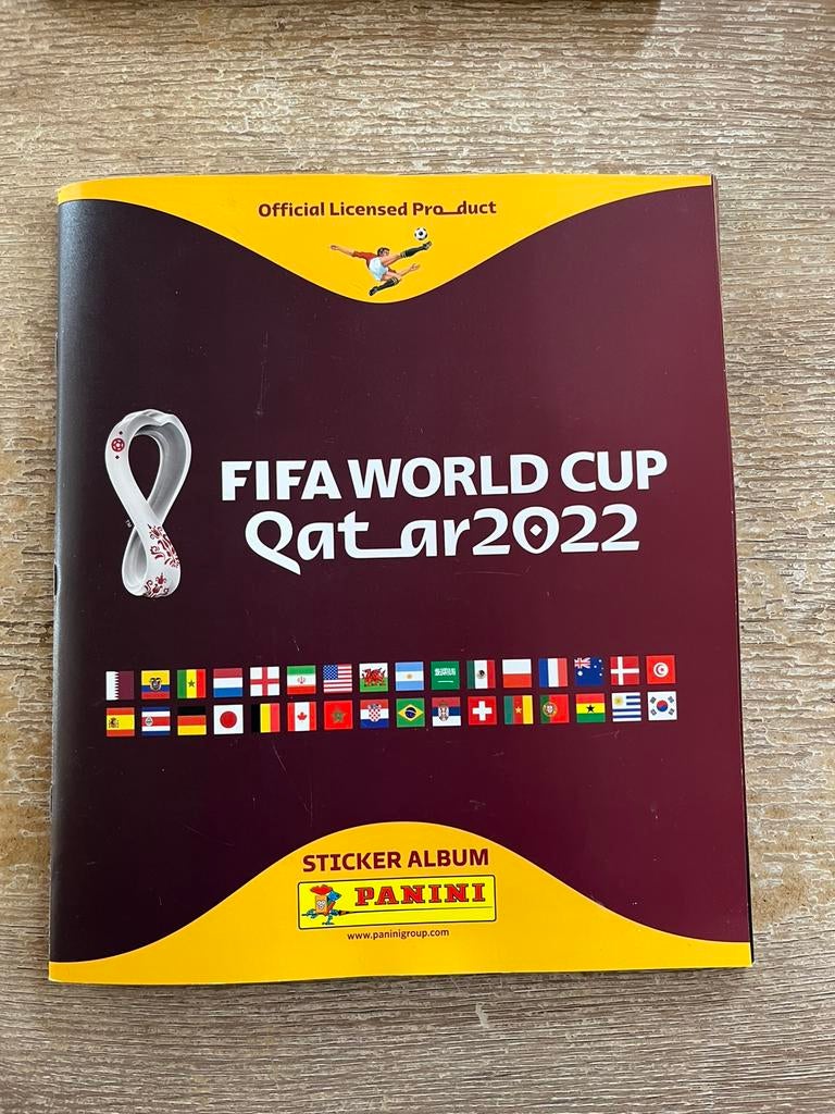 Panini stickerboek, Ophalen, Nieuw