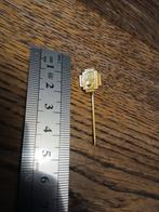 Insigne croix du feu sur épinglette doré, Envoi, Armée de terre, Emblème ou Badge