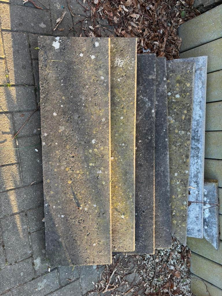 Betonnen borduren, Tuin en Terras, Ophalen, Zo goed als nieuw