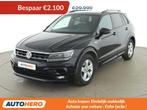 Volkswagen Tiguan 2.0 TDI Highline 4Motion BlueMotion Tech, Auto's, Automaat, Gebruikt, Zwart, Leder