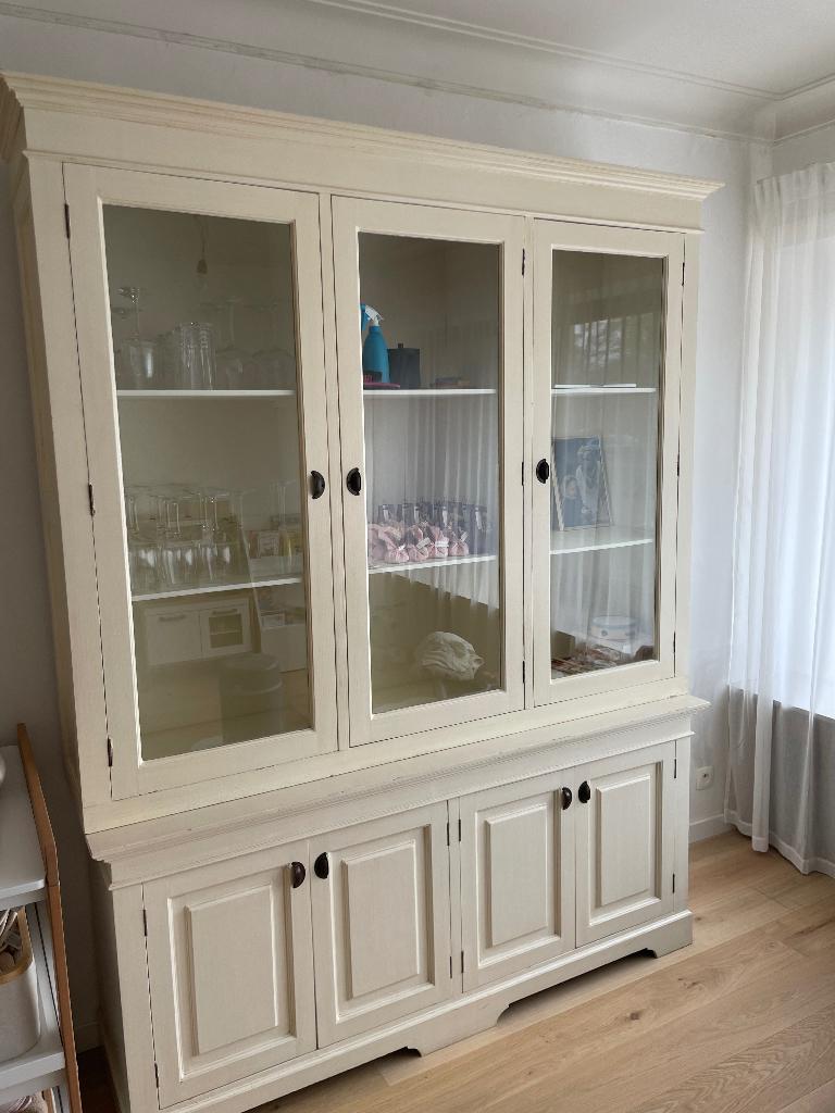 Vitrinekast, Huis en Inrichting, Kasten | Vitrinekasten, Ophalen, 200 cm of meer, 150 tot 200 cm, 25 tot 50 cm