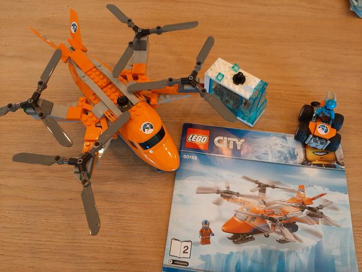 LEgo City Arctic set 60193 Arctic Air transport, Kinderen en Baby's, Speelgoed | Duplo en Lego, Zo goed als nieuw, Lego, Complete set