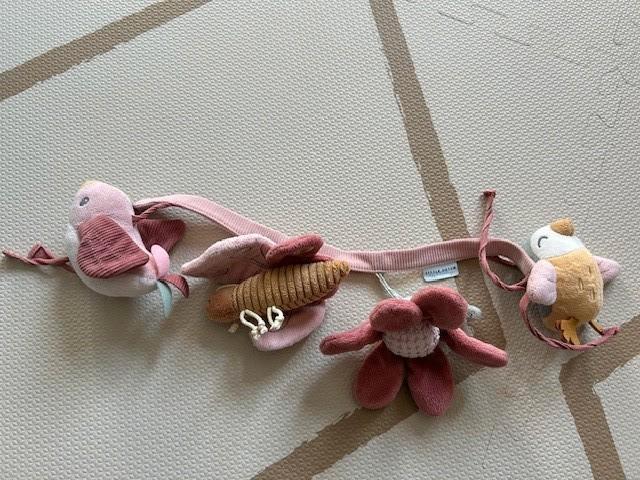 Little Dutch Toys - Wagenspanner Flowers & Butterflies, Kinderen en Baby's, Speelgoed | Babyspeelgoed, Zo goed als nieuw, Overige typen