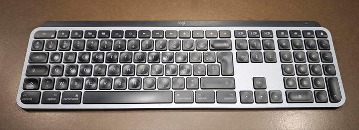 Clavier Logi MX Keys for Mac, Computers en Software, Toetsenborden, Zo goed als nieuw, Azerty, Ergonomisch, Ophalen of Verzenden