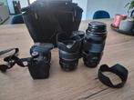 Canon 650D + 3 lenzen, Ophalen of Verzenden, Canon