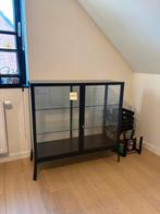 Zwarte Vitrinekast, Ophalen, Ikea, Gebruikt, Ikea