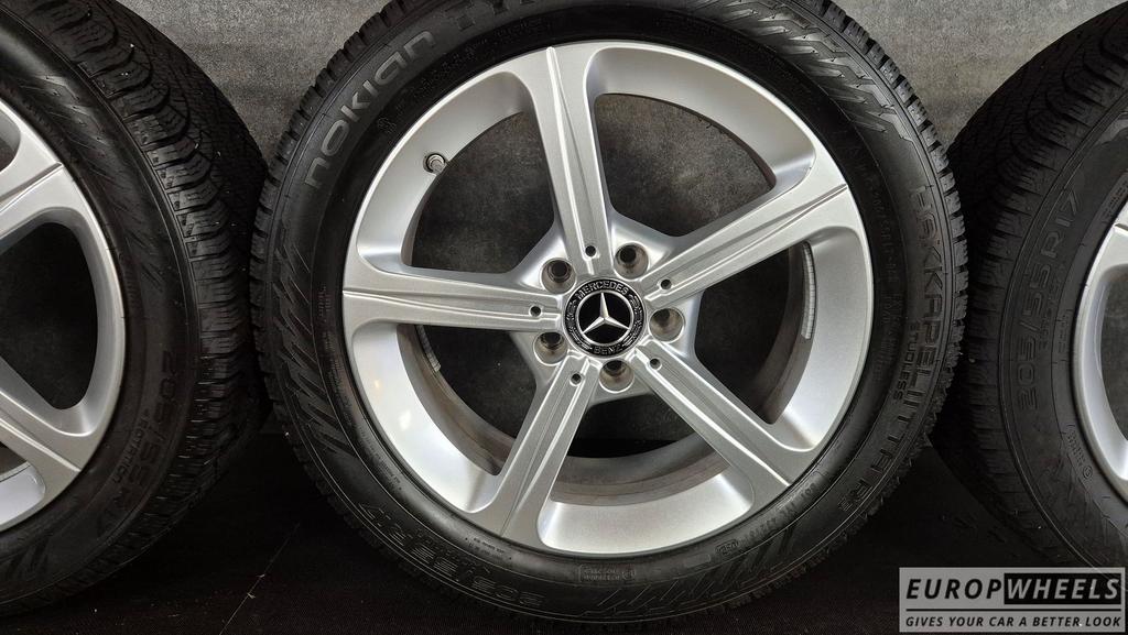 17 inch Mercedes A B CLA Klasse W247 W177 Winterbanden, Auto-onderdelen, Gebruikt, -, -, Banden en Velgen