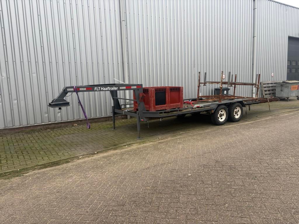 Fifthwheeler gooseneck trailer be trailer, Auto diversen, Aanhangers en Bagagewagens, Ophalen, Zo goed als nieuw