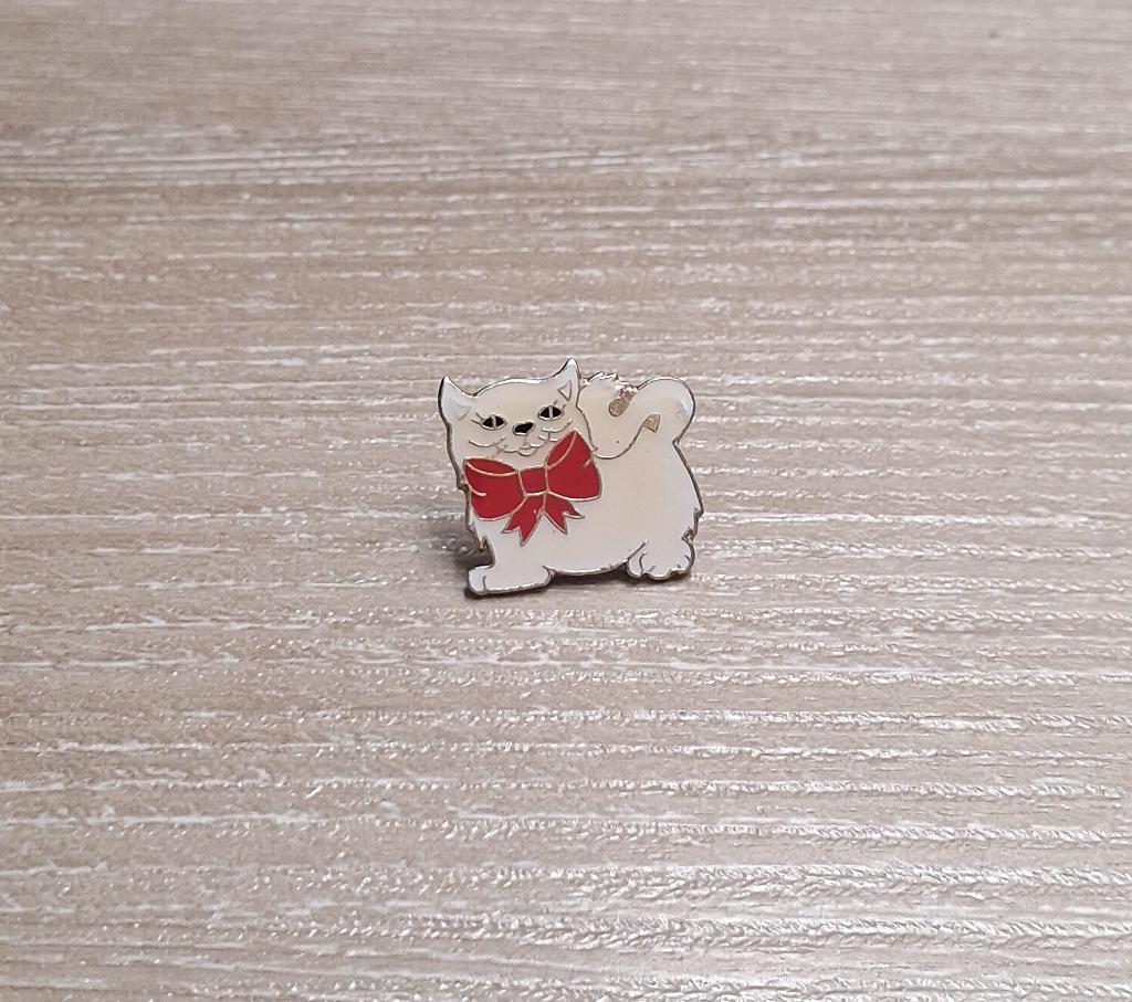 PIN - KAT - POES - CHAT - CAT, Enlèvement ou Envoi, Utilisé, Animal et Nature, Insigne ou Pin's