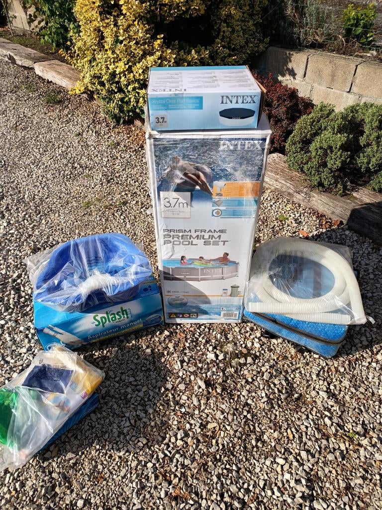 Piscine Intex de 3,7m de diamètre, Jardin & Terrasse, Piscines, Enlèvement