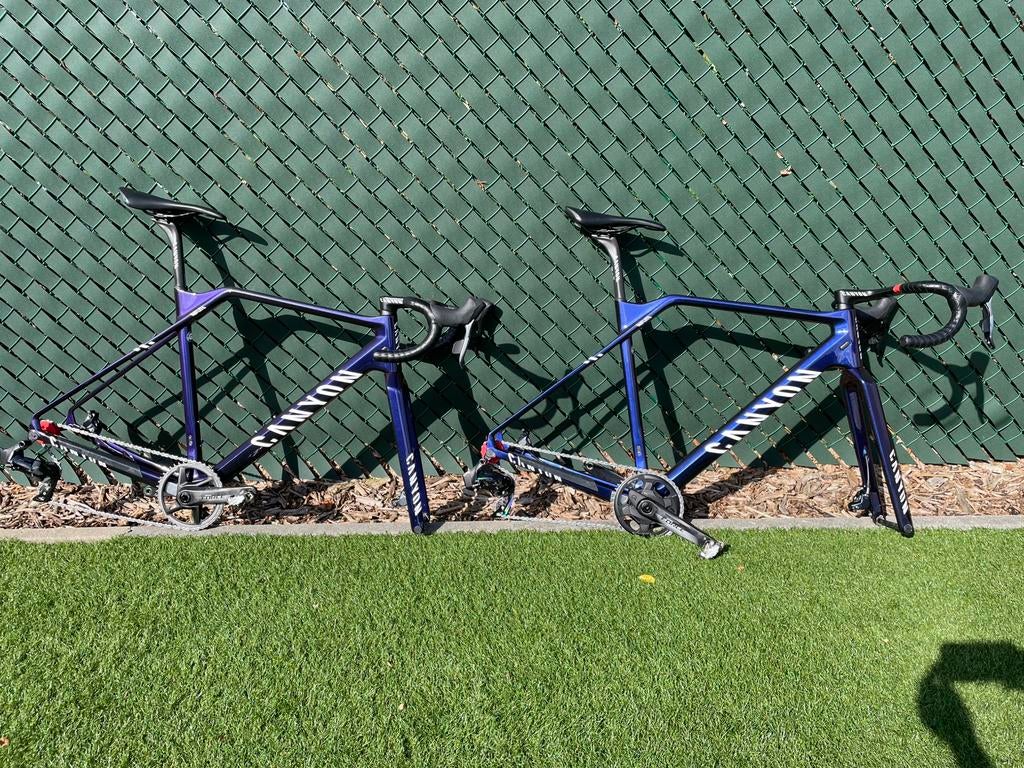 2 x Canyon Inflite CFR. Sram Force AXS, Fietsen en Brommers, Fietsen | Racefietsen, Ophalen, Zo goed als nieuw