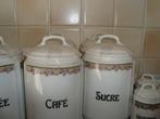 Set Art Deco kruidenpotten., Antiquités & Art, Enlèvement