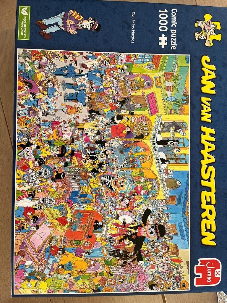 Puzzel Jan Van Haasteren, Ophalen of Verzenden, 500 t/m 1500 stukjes, Zo goed als nieuw, Legpuzzel