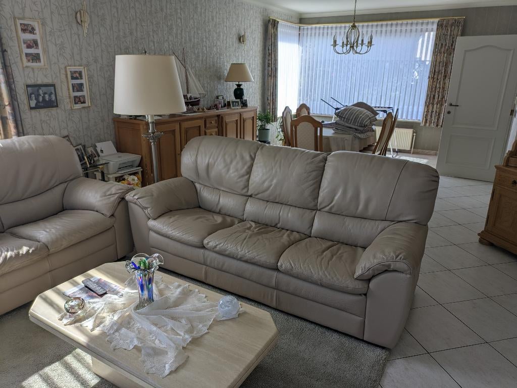 Lederen salon, Ophalen, Gebruikt, Klassiek, Leer