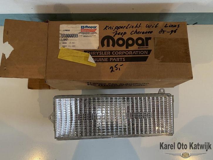 Knipperlicht wit links Jeep Cherokee 1985-1996, Autos : Pièces & Accessoires, Éclairage, Neuf, Enlèvement ou Envoi