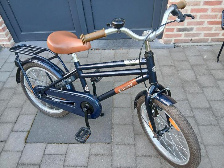 Popal jongensfiets 18 inch, Vélos & Vélomoteurs, Vélos | Garçons, Comme neuf, 18 pouces, Frein à main, Enlèvement