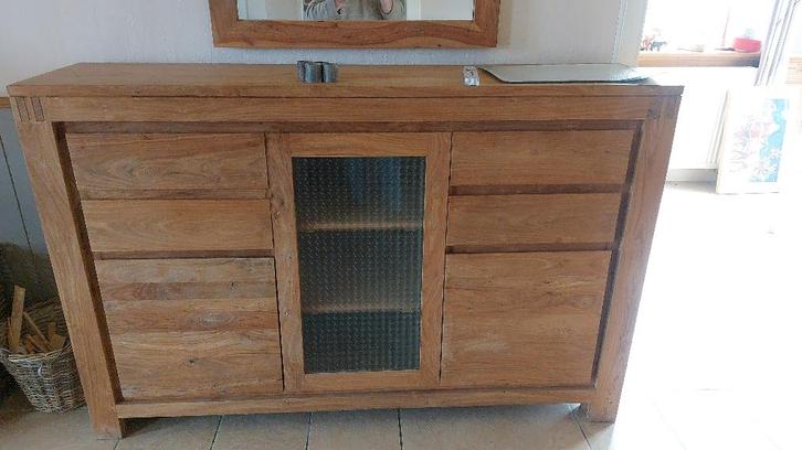 Eetplaats  * Kast * Tafel *Spiegel en salontafel, Huis en Inrichting, Kasten | Kleerkasten, Zo goed als nieuw, Met lade(s), Met deur(en)