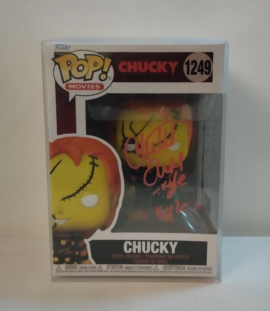 Funko Pop Chucky Gesigneerd, Ophalen of Verzenden, Nieuw