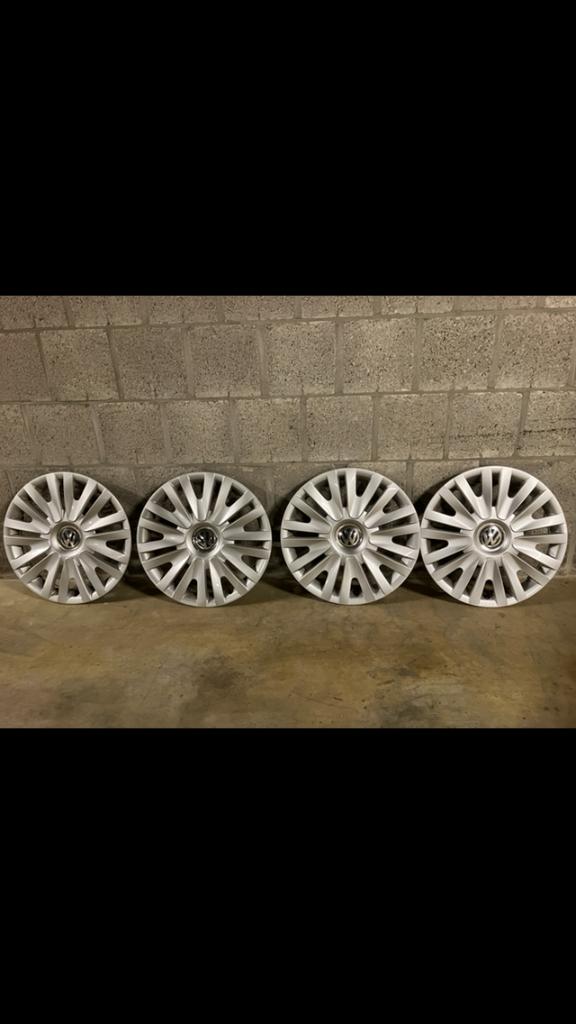 Wieldeksels vw 15’’, Auto diversen, Wieldoppen, Ophalen