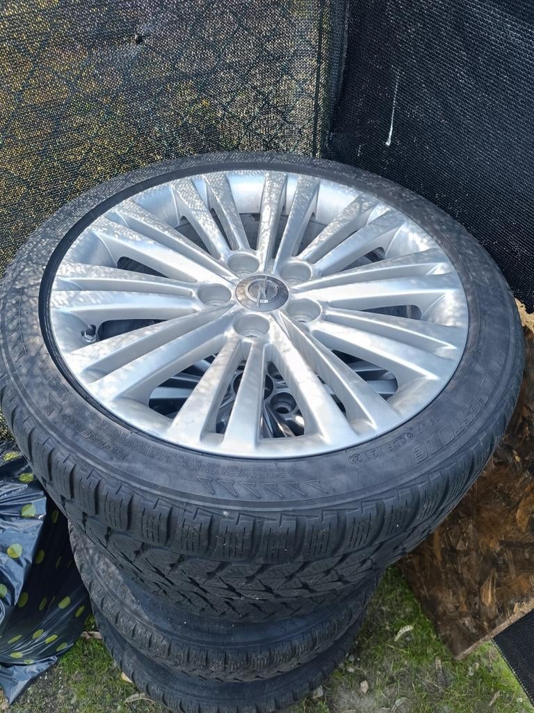 Velgen meet vinterbanden, Autos : Pièces & Accessoires, Pneus & Jantes, Enlèvement ou Envoi