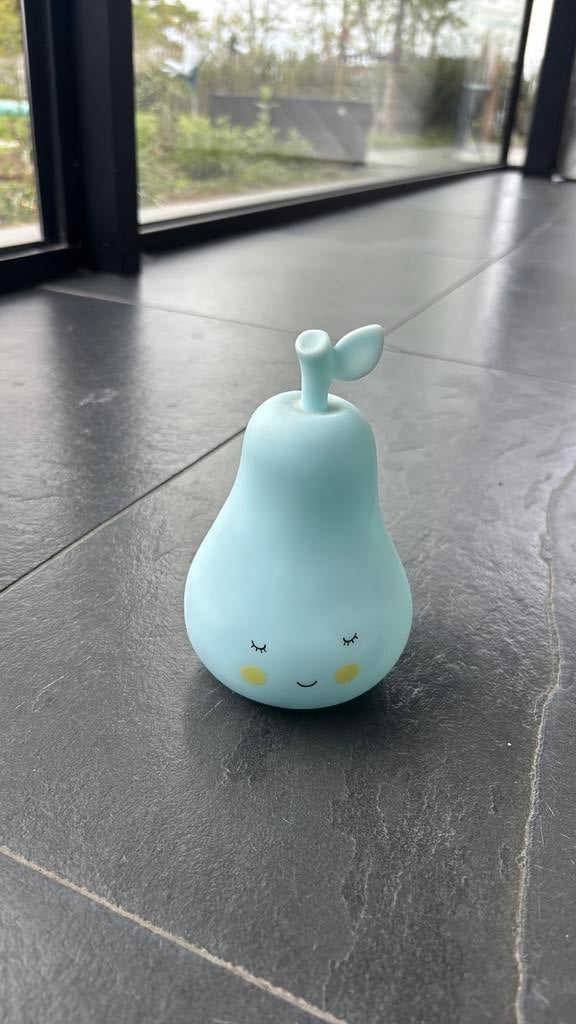 Nachtlampje in peervorm, Kinderen en Baby's, Ophalen, Gebruikt