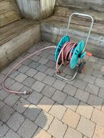 Gardena tuinslang met haspel, Tuin en Terras, Ophalen, Gebruikt, Tuinslang