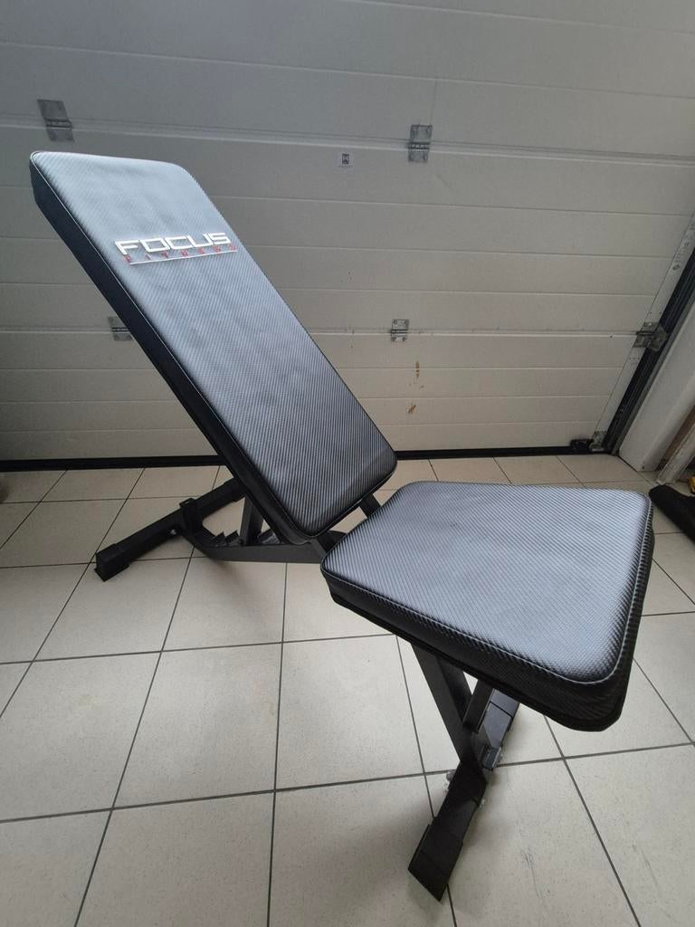 Fitnessbank, Sports & Fitness, Équipement de fitness, Enlèvement, Comme neuf, Banc d'exercice