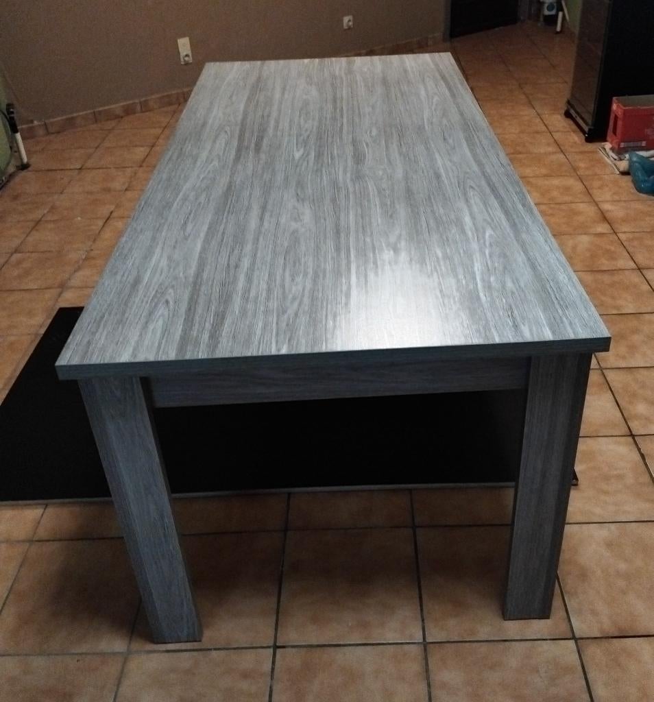 TAFEL / HOOG 76 / BREED 90 / LANG 190, Huis en Inrichting, Tafels | Eettafels, Ophalen, Zo goed als nieuw