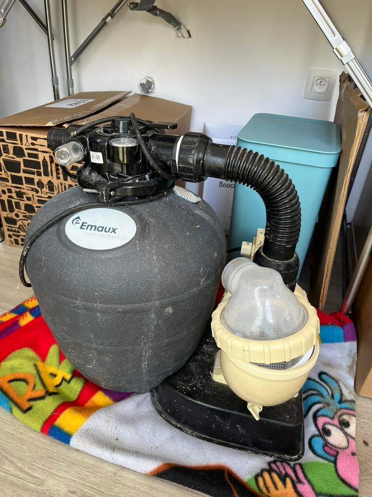 Pompe filtration Emau, Jardin & Terrasse, Enlèvement, Comme neuf, Filtre