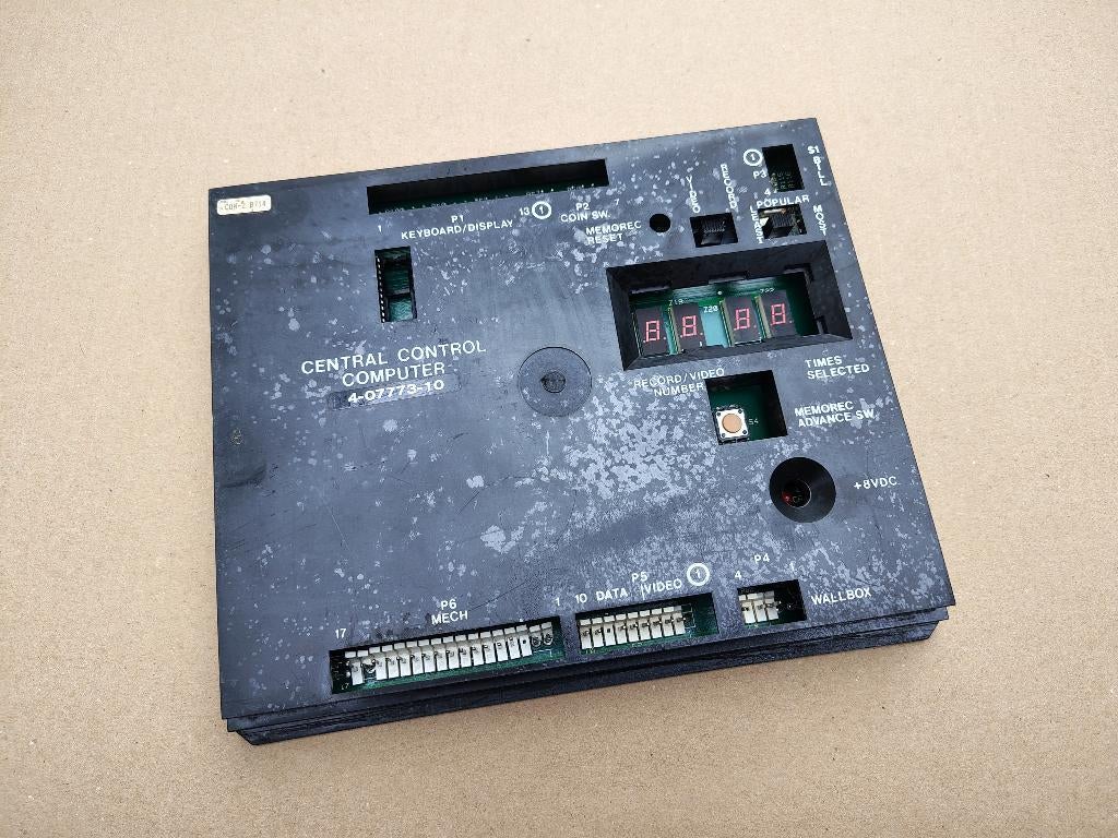 Center Control Computer/ 4-07773-10 Rowe-Ami (Div) jukebox, Collections, Machines | Jukebox, Envoi, Ami