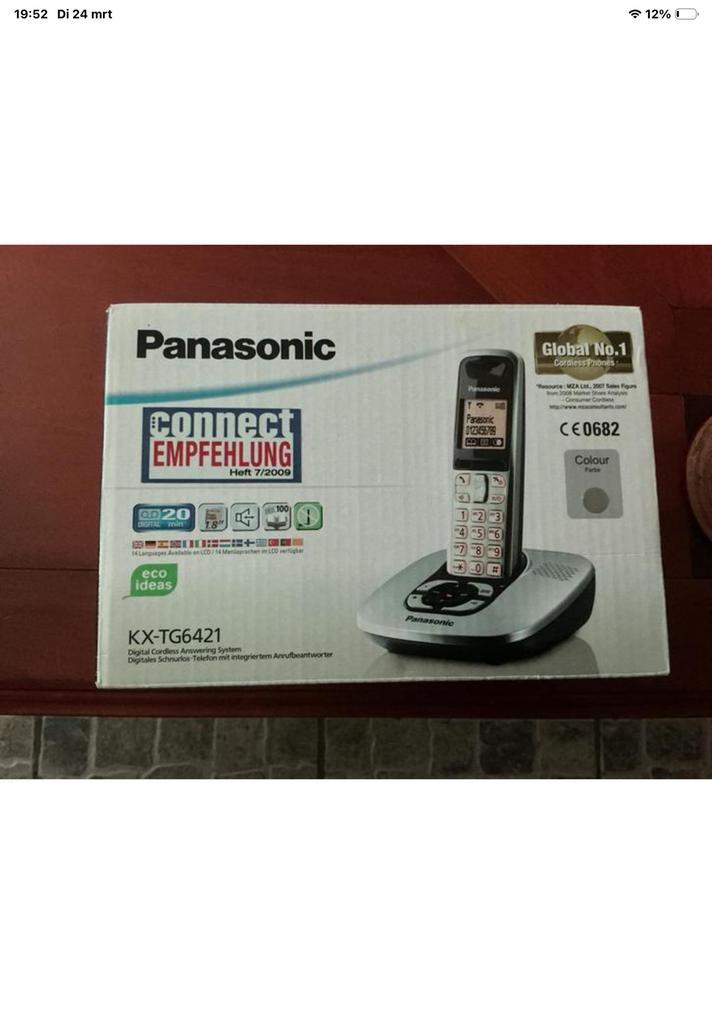 Téléphone/répondeur sans fil Parasonic DIG, Télécoms, Téléphones fixes | Filaires, Neuf, Enlèvement